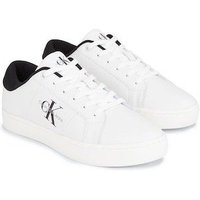 Calvin Klein Jeans CLASSIC CUPSOLE LOW ML LTH Sneaker mit seitlichem Logoschriftzug, Freizeitschuh, Halbschuh, Schnürschuh von Calvin Klein Jeans