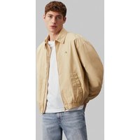 Calvin Klein Jeans Collegejacke LINEAR TEXTURE HARRINGTON mit Logoprägung von Calvin Klein Jeans