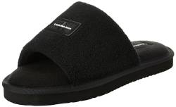 Calvin Klein Jeans Damen Badeschuhe Home Slipper Tr Ml Fad Badelatschen, Schwarz (Black), 37 EU von Calvin Klein Jeans