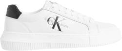 Calvin Klein Jeans Damen Chunky Cupsole Mono LTH WN YW0YW00823 Turnschuhe, Weiß (Bright White/Black), 37 EU von Calvin Klein Jeans