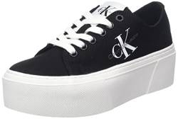 Calvin Klein Jeans Damen Cupsole Sneaker Flatform Plateau, Schwarz (Black), 41 von Calvin Klein Jeans