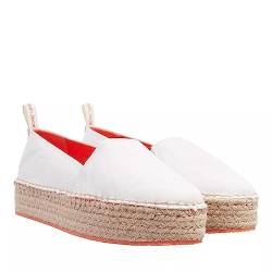 Calvin Klein Jeans Damen Espadrilles Flatform Plateau, Weiß (White), 40 von Calvin Klein Jeans