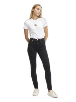 Calvin Klein Jeans Damen HIGH Rise Skinny J20J221584 Hosen, Denim (Denim Black), 29W / 30L von Calvin Klein Jeans
