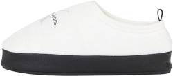 Calvin Klein Jeans Damen Hausschuhe Slipper Warm, Weiß (Bright White/Black), 40 von Calvin Klein Jeans