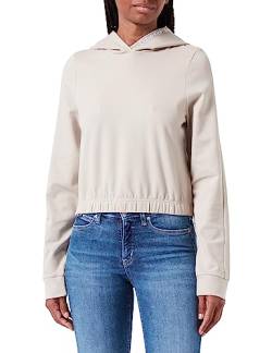 Calvin Klein Jeans Damen Hoodie Milano mit Kapuze, Beige (Plaza Taupe), XL von Calvin Klein Jeans