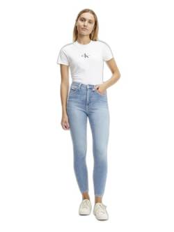 Calvin Klein Jeans Damen MID Rise Skinny J20J221580 Hosen, Denim (Denim Light), 28W / 32L von Calvin Klein Jeans