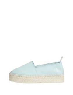 Calvin Klein Jeans Damen Platform ML BTW YW0YW01378 Espadrilles, Grün (Blue Glass), 36 EU von Calvin Klein Jeans