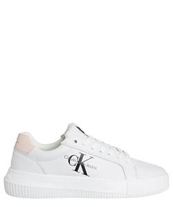 Calvin Klein Jeans Damen Sneaker White - Peach 36 EU von Calvin Klein Jeans