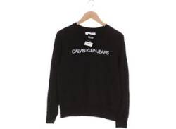 Calvin Klein Jeans Damen Sweatshirt, schwarz, Gr. 42 von Calvin Klein Jeans