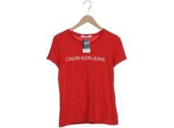 Calvin Klein Jeans Damen T-Shirt, rot von Calvin Klein Jeans