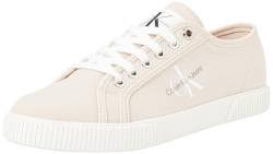 Calvin Klein Jeans Damen Vulcanized Sneaker Essential Vulcano Monogram Schuhe, Rosa (Whisper Pink/Bright White), 39 von Calvin Klein Jeans