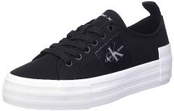 Calvin Klein Jeans Damen Vulcanized Sneaker Schuhe, Schwarz (Black), 39 von Calvin Klein Jeans