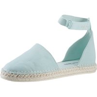 Calvin Klein Jeans EMMA 5C *I Espadrille Strandschuh, Sommerschuhe, Sandale mit Klettriemchen und Juteabsatz von Calvin Klein Jeans