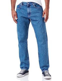 Calvin Klein Jeans Herren Authentic Straight J30J323880 Hosen, Denim (Denim Medium), 29W / 30L von Calvin Klein Jeans