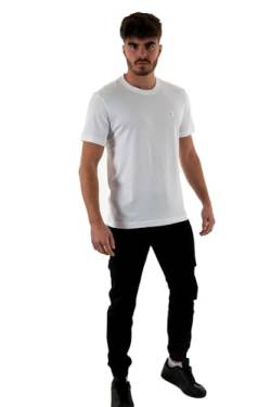 Calvin Klein Jeans Herren CK EMBRO BADGE TEE J30J325268, White (Bright White), S von Calvin Klein Jeans