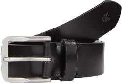 Calvin Klein Jeans Herren CLASSIC FLAT R LTHR BELT 35MM K50K511421, Black (Black), 90 von Calvin Klein Jeans