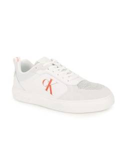 Calvin Klein Jeans Herren Cupsole Sneaker Casual Xray Schuhe, Weiß (White), 41 von Calvin Klein Jeans