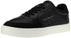 Calvin Klein Jeans Herren Cupsole Sneaker Schuhe, Mehrfarbig (Black/Bright White), 42 EU von Calvin Klein Jeans