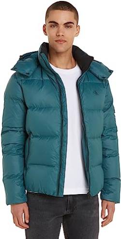 Calvin Klein Jeans Herren Daunenjacke Essentials Down Winterjacke, Blau (Atlantic Deep), XXL von Calvin Klein Jeans