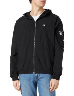 Calvin Klein Jeans Herren Jacke Übergangsjacke, Schwarz (Ck Black), L von Calvin Klein Jeans