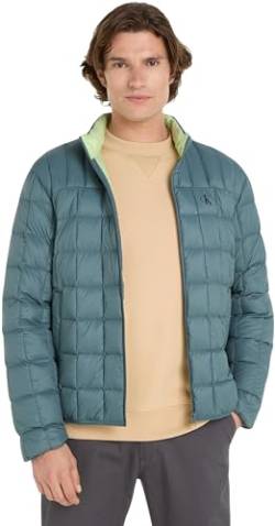 Calvin Klein Jeans Herren Jacke Ultra Light Down Jacket Steppjacke, Blau (Goblin Blue), XXL von Calvin Klein Jeans