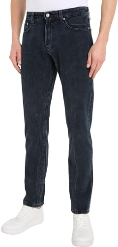 Calvin Klein Jeans Herren Jeans Authentic Straight Fit, Blau (Denim Medium), 31W / 32L von Calvin Klein Jeans