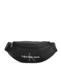 Calvin Klein Jeans Herren Monogramm Soft Waistbag38 Taschen, Schwarz von Calvin Klein Jeans