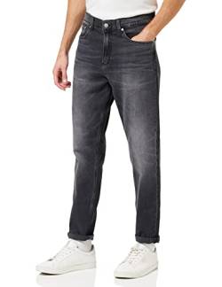 Calvin Klein Jeans Herren Regular Taper J30J321442 Hosen, Denim (Denim Black), 32W / 34L von Calvin Klein Jeans