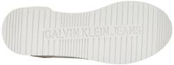 Calvin Klein Jeans Herren Runner Sneaker Retro Runner Low Laceup Su-Ny Ml mit Logo, Weiß (Triple White), 41 von Calvin Klein Jeans