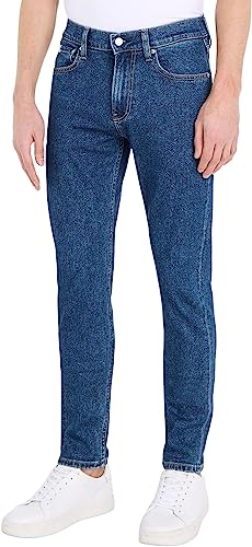 Calvin Klein Jeans Herren Slim Taper J30J324292 Jeanshosen, Denim (Denim Medium), 36W / 34L von Calvin Klein Jeans