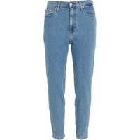 Calvin Klein Jeans Jeanshose, Mom Fit, Five-Pocket, für Damen, blau, 29 von Calvin Klein Jeans
