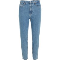 Calvin Klein Jeans Jeanshose, Mom Fit, Five-Pocket, für Damen, blau, 30 von Calvin Klein Jeans