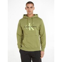 Calvin Klein Jeans Kapuzensweatshirt SEASONAL MONOLOGO REGULAR HOODIE mit Logodruck und Stickerei von Calvin Klein Jeans