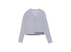 Calvin Klein Jeans Damen Strickjacke, hellblau, Gr. 140 von Calvin Klein Jeans
