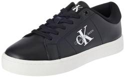 Calvin Klein Jeans Men CLASSIC CUPSOLE LOW LACEUP LTH, Black/Bright White, 40 EU von Calvin Klein Jeans