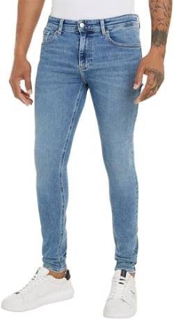 Calvin Klein Jeans Men's SUPER SKINNY Pants, Denim Medium, 34W / 34L von Calvin Klein Jeans