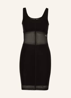 Calvin Klein Jeans Mesh-Kleid schwarz von Calvin Klein Jeans