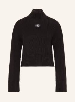 Calvin Klein Jeans Oversized-Pullover schwarz von Calvin Klein Jeans