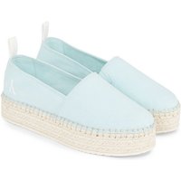 Calvin Klein Jeans PLATFORM ESPADRILLE ML BTW Espadrille Sommerschuh, Slipper, Strandschuh mit Jute Plateausohle von Calvin Klein Jeans