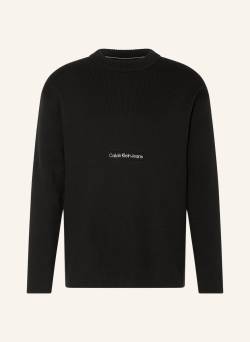 Calvin Klein Jeans Pullover schwarz von Calvin Klein Jeans