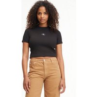 Calvin Klein Jeans T-Shirt BADGE RIB SHORT SLEEVE TEE von Calvin Klein Jeans