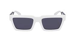 Calvin Klein Jeans Unisex CKJ22641S Sunglasses, 100 White, Einheitsgröße von Calvin Klein Jeans