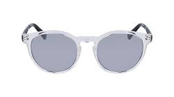 Calvin Klein Jeans Unisex CKJ22643S Sunglasses, 971 Crystal Clear, 52 von Calvin Klein Jeans