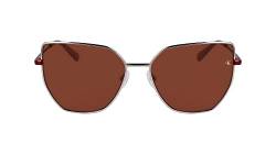 Calvin Klein Jeans Women's CKJ23202S Sunglasses, Gold/Burgundy, Einheitsgröße von Calvin Klein Jeans