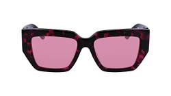 Calvin Klein Jeans Women's CKJ23608S Sunglasses, Pink Havana, Einheitsgröße von Calvin Klein Jeans