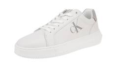Calvin Klein YM0YM00775 - Herren Schuhe Sneaker - 02T-B.White-F.Gray, Größe:41 EU von Calvin Klein Jeans