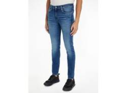 Slim-fit-Jeans CALVIN KLEIN JEANS "SLIM TAPER" Gr. 31, Länge 32, blau (denim medium) Herren Jeans Tapered-Jeans im 5-Pocket-Style von Calvin Klein Jeans