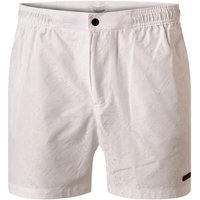 Calvin Klein Swimwear Herren Badeshorts weiß Mikrofaser unifarben von Calvin Klein Swimwear