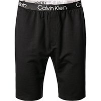 Calvin Klein Underwear Herren Pyjama Shorts schwarz Baumwolle unifarben von Calvin Klein Underwear