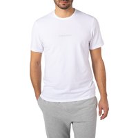 Calvin Klein Underwear Herren T-Shirt weiß Jersey-Baumwolle unifarben von Calvin Klein Underwear